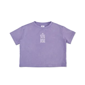 Lavendar Haze Oversized Tee - Kids