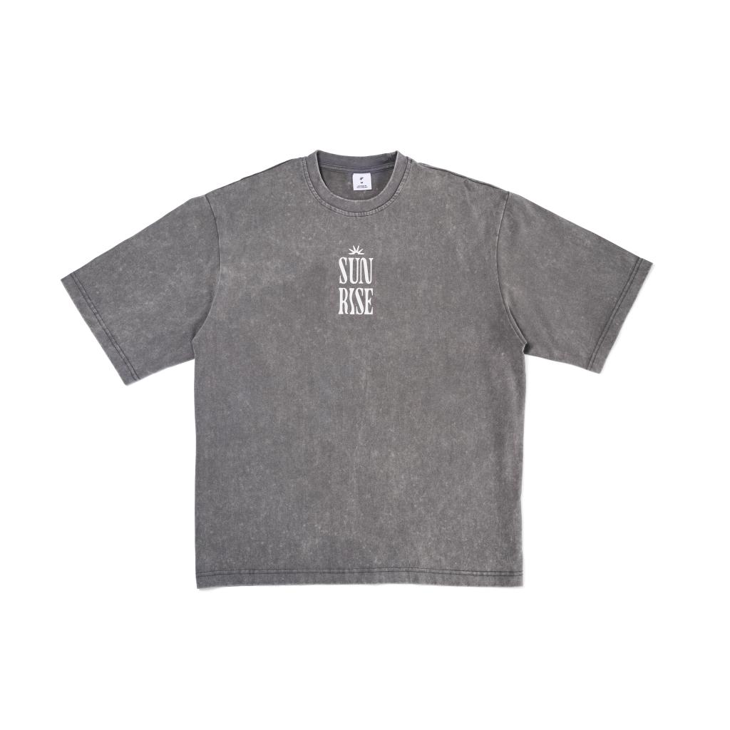 Low Tide Charcoal Oversized Tee – Adults