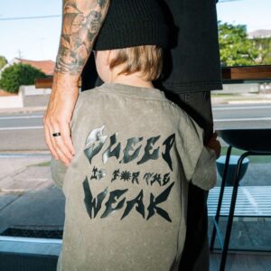 Coffee Run Oversized Tee – Kids