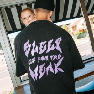Midnight Hour Oversized Tee - Adults